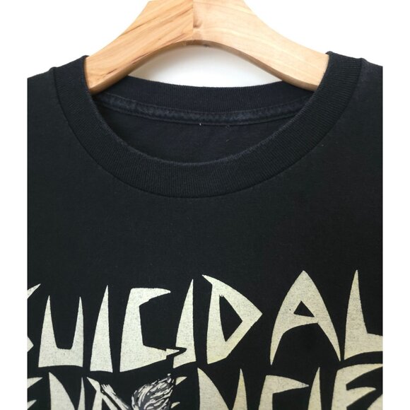 Vintage Suicidal Tendencies Venice Pepsi Black Graphic Short Sleeve T-Shirt XL - Picture 4 of 7